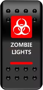 Moose Utility ATV zombiju gaismas slēdzis - ZMB-PWR-R 