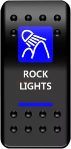 Rock Light ATV Moose Utility strömbrytare blå - RCK-PWR 