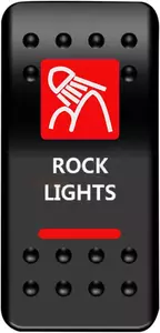 Rock Light ATV Moose Utility switch rouge - RCK-PWR-R 