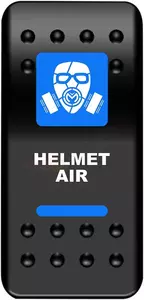 ATV Moose Utility blauer Helm Air Toggle - HMT-PWR 