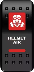 ATV Moose Utility helma vzduchový přepínač červená - HMT-PWR-R 