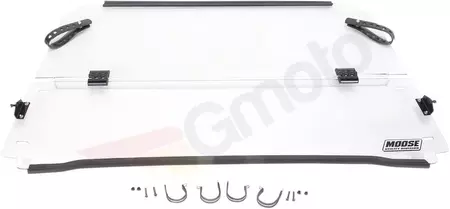 UTV Moose Utility hopfällbar vindruta av transparent polykarbonat - LEMA100-0015 