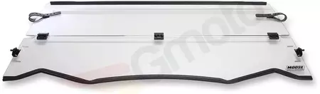 UTV Moose Utility foldbar forrude i transparent polykarbonat - LEMA100-0036 