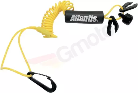 Interrupteur d'arrêt Atlantis multi-clé jaune