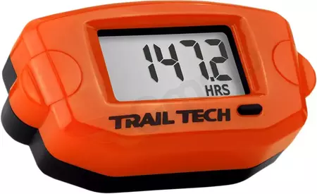 Trail Tech števec ur z merilnikom vrtljajev oranžne barve - 743-A00 