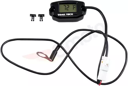 Elektroniczny czujnik wskaźnik temperatury silnika Trail Tech 10 mm czarny - 742-ET1 