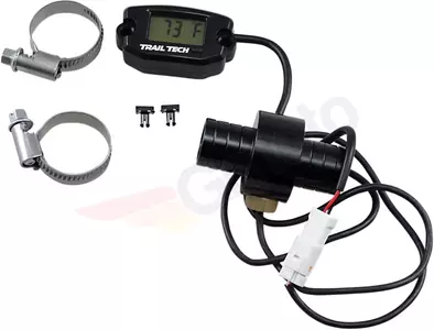 Senzor indicator electronic al temperaturii motorului Trail Tech 19 mm negru - 742-EH1 