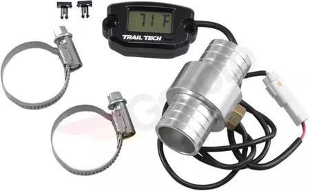 Sensore elettronico dell'indicatore di temperatura del motore Trail Tech 25 mm nero - 742-EH3 
