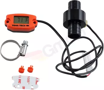 Capteur électronique d'indicateur de température du moteur Trail Tech 19 mm orange - 743-EH1 
