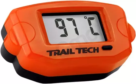 Elektroniczny czujnik wskaźnik temperatury silnika Trail Tech 19 mm pomarańczowy-2