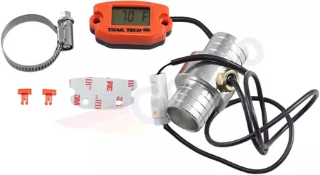 Capteur électronique d'indicateur de température du moteur Trail Tech 25 mm orange - 743-EH3 