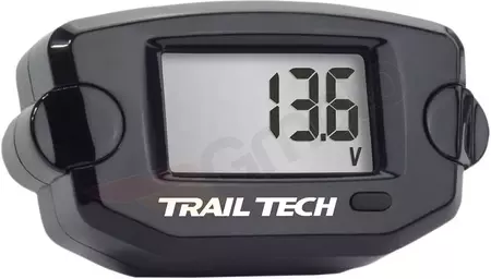Indicador eletrónico de tensão Trail Tech preto - 742-V00-BL 