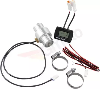Senzor indicator electronic al temperaturii motorului Trail Tech 25 mm negru - 732-EH3 