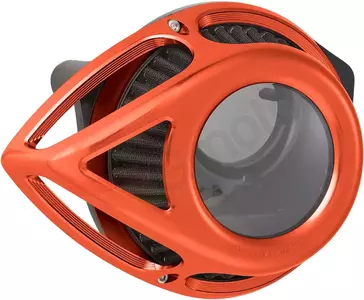 Čistilec sesalcev oranžne barve Arlen Ness zračni filter - 600-002