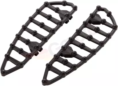 Platforme - suporturi pentru picioare - podea MX șofer negru Arlen Ness - 06-891