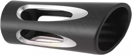 Kraj ručice mjenjača - nožna kočnica Deep Cut crna Arlen Ness - 06-473