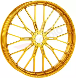 Roda de corrida Arlen Ness com raios em Y dourados 21X3,50 - 71-547