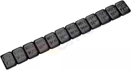 Motion Pro 7g pesas de acero 360 piezas negro - 08-0453