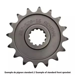 Pignon RENTHAL acier standard 304 - 520 - 304--520-15P