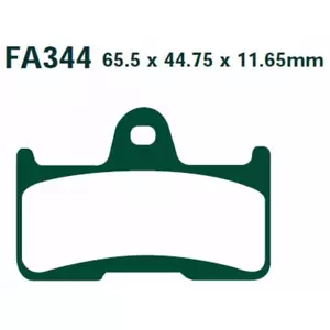 Brzdové destičky EBC FA 344 TT (2 ks)-2
