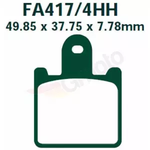 Zavorne ploščice EBC FA 417/4 HH (4 kosi)-2