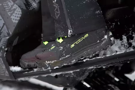 Buty zimowe na skuter śnieżny Arctiva Advance 14 czarno-seledynowe-2