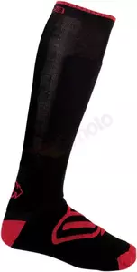 Високи чорапи Arctiva черни и червени S/M-1
