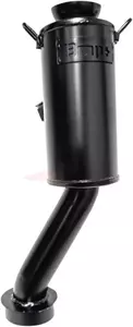 Bikeman Performance Powder Lite silenziatore a barattolo dritto nero - 02-120PL