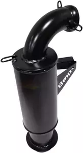 Silenciador Bikeman Performance Powder Lite Straight Can negro - 02-322PL