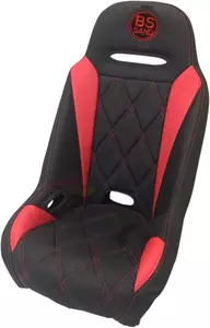 Bs Sands Extreme Diamond fauteuil zwart en rood - EXBURDBDR