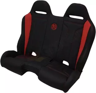 Bs Sands Performance Asiento doble T negro y rojo - PEBERDDTR