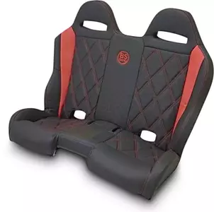 Bs Sands Performance Diamond dupla szék fekete és piros színben - PEBERDBDX