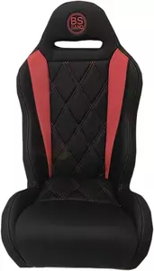 Bs Sands Performance Diamond fauteuil zwart en rood - PBURDBD20