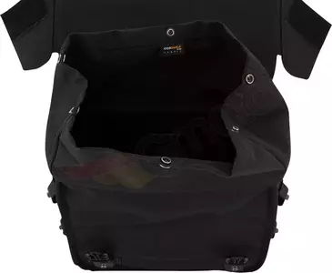 Burly Brand Leder Seitentasche schwarz-2