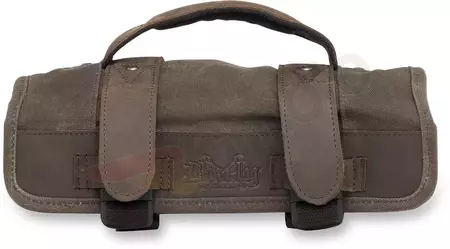 Kožená taška Burly Brand hnědá - B15-1030D