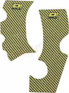 Neslystantis rėmo apsaugos lipdukas geltonas Suzuki D'Cor Visuals - 16-40-104