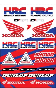 Zestaw naklejek Honda HRC D'Cor Visuals - 40-10-116