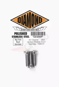 Conjunto de parafusos do filtro de ar da Diamond Engineering - DE5090HP