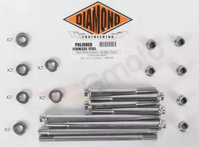 Set de șuruburi pentru carter Diamond Engineering - PB518S
