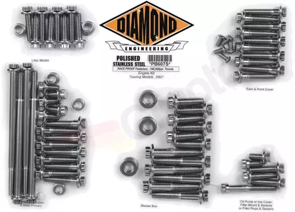 Комплект винтове за двигател Diamond Engineering - PB607S