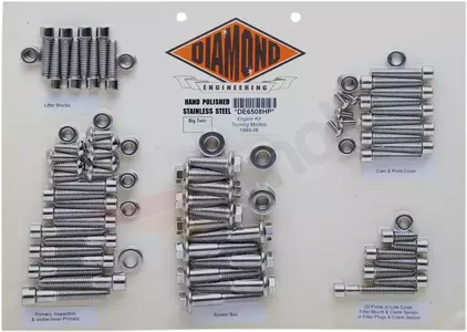Diamond Engineering motora skrūvju komplekts - DE6508H