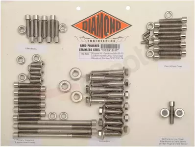 Set de șuruburi pentru motor Diamond Engineering - DE6518H