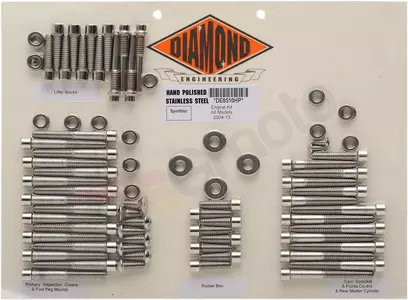 Diamond Engineering mootori kruvide komplekt - DE8510H