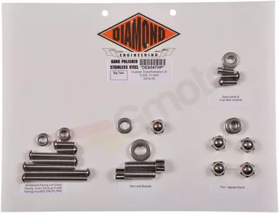 Kit de parafusos dos componentes da carroçaria da Diamond Engineering - DE6047HP