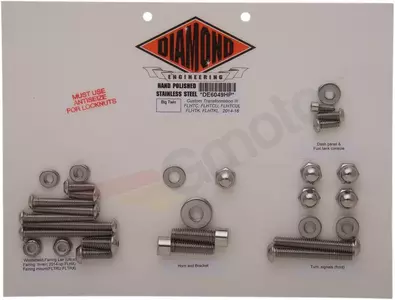 Kit de tornillos para componentes de carrocería Diamond Engineering-2