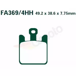 Pastilhas de travão EBC FA 369/4 HH (4 unid.)-2