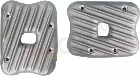 Pokrywa zaworów EMD przód tył Ribster Pair kolor aluminium  - RCXL/R/R