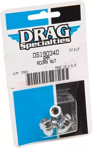 Drag Specialties verchroomde dopmoer 6mm - MBP1206