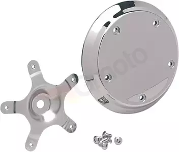Coperchio del filtro dell'aria con staffa di montaggio Drag Specialties cromo - 14-0210-SC4