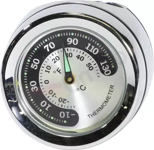 Thermomètre de guidon Drag Specialties chromé - O91-6821TN